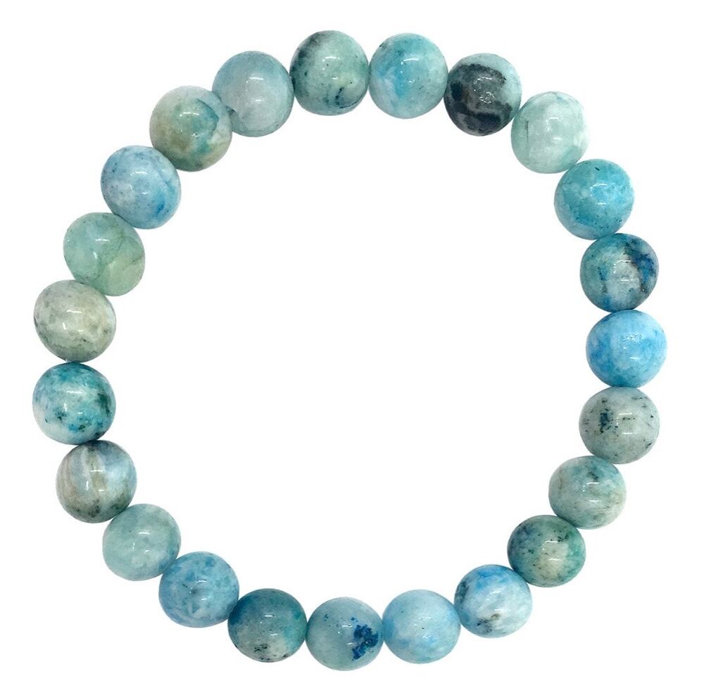 8MM Hemimorphite Bracelet